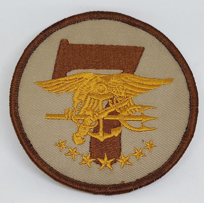NAVY SEALS TEAM 7 PATCH DESERT