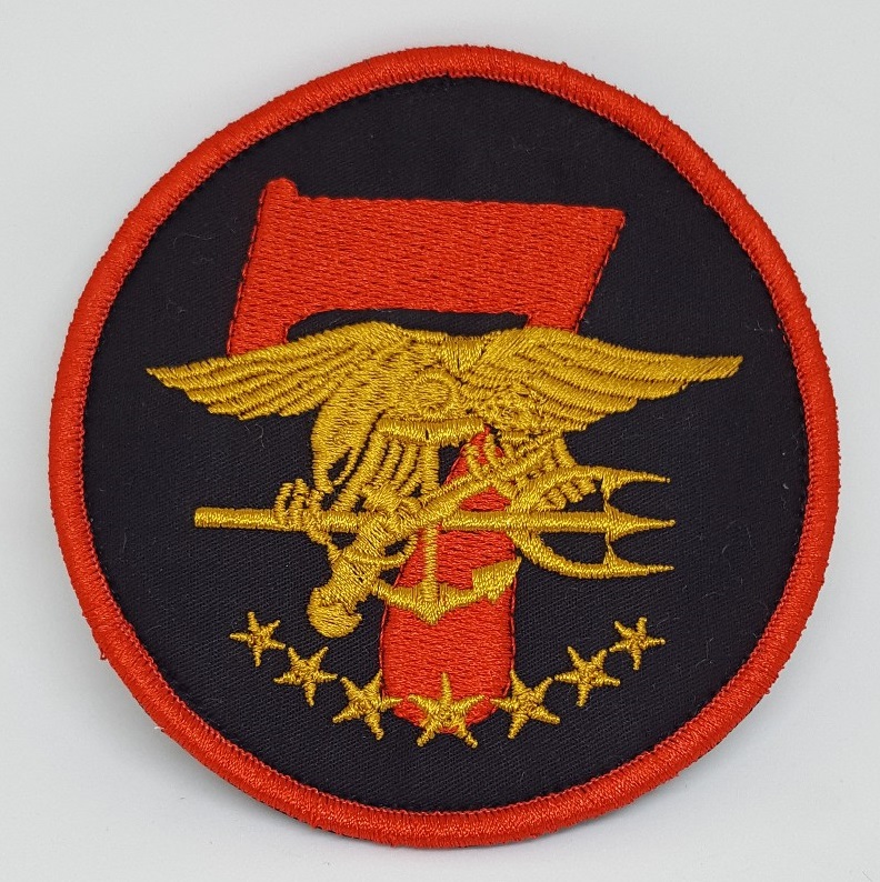 NAVY SEALS TEAM 7 PATCH BLACK