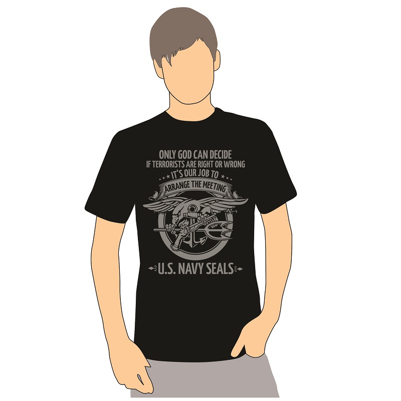 NAVY SEALS DEVGRU - T-shirt Black - immagine 2