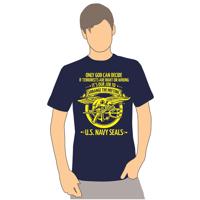 NAVY SEALS DEVGRU - T-shirt Blue Navy - immagine 2