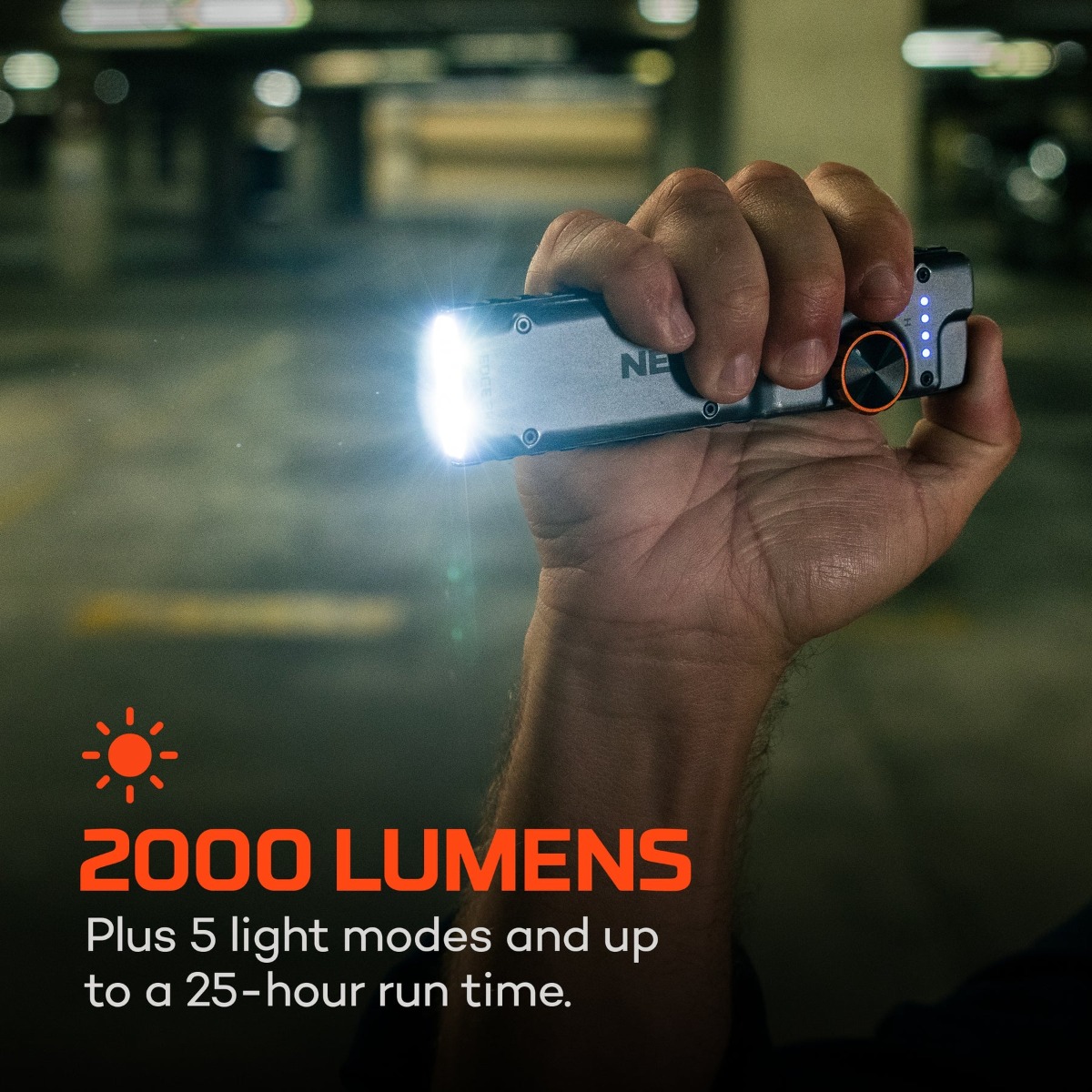NEBO EDGE 2K Pocket Light - 2000 Lumens - batteria ricaricabile (NEB-POC-0014-G) - Image 3