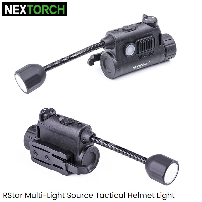NEXTORCH rStar Multi-light Source Tactical Helmet Light - Image 2