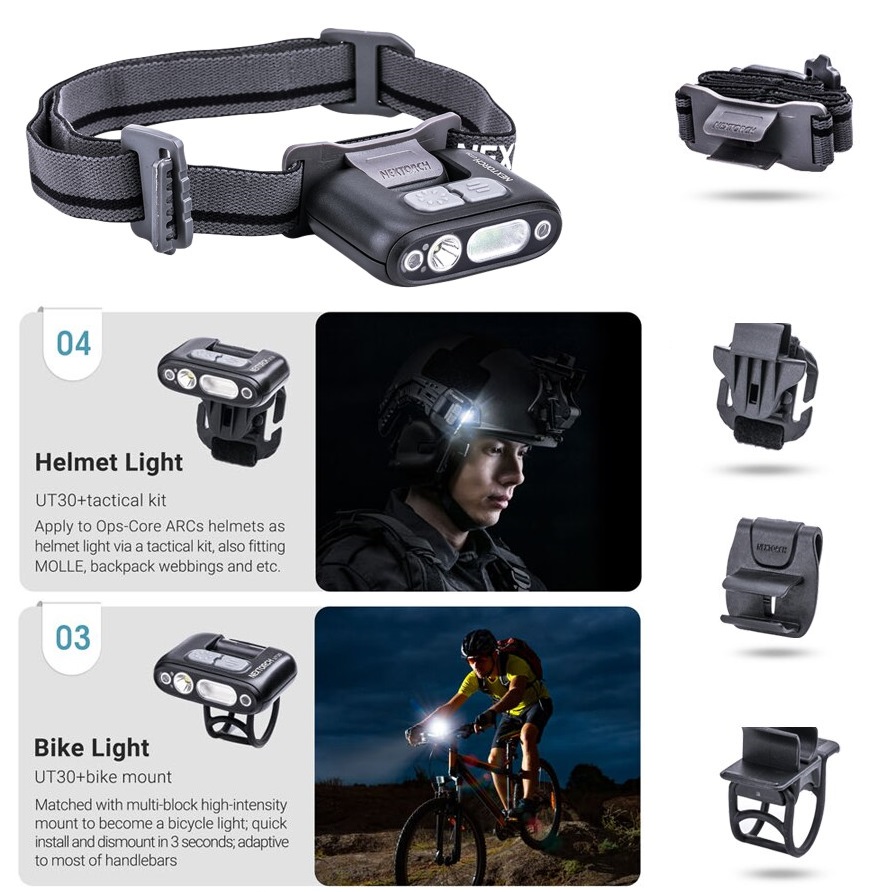 UT30 Smart Sensing Multi-function Light Black