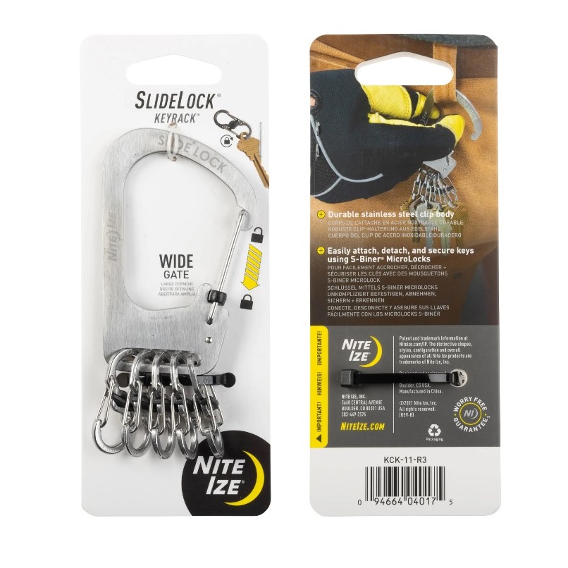 Nite Ize SlideLock KEYRACK  (KCK-11-R3)