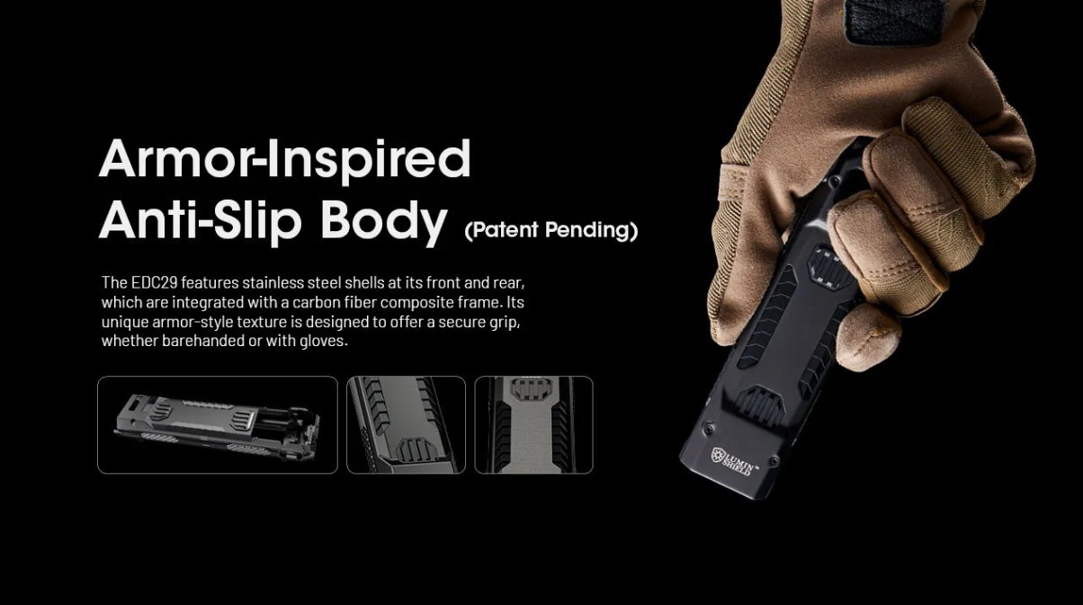 Nitecore EDC29 Tactical Flashlight - Torcia Ricaricabile USB - 6500 lumens e 400 metri - Image 7
