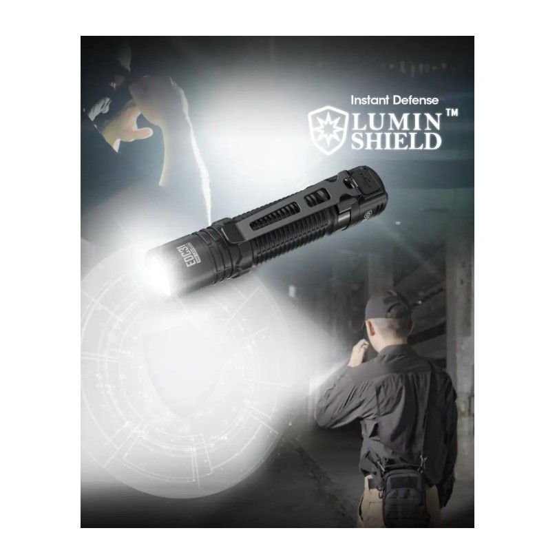 Nitecore EDC31 tactical Flashlight - Torcia Ricaricabile USB - 3500 lumens e 380 metri  - Image 10