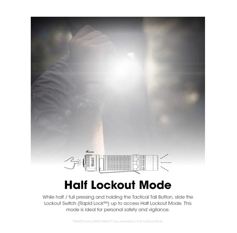 Nitecore EDC31 tactical Flashlight - Torcia Ricaricabile USB - 3500 lumens e 380 metri  - Image 4