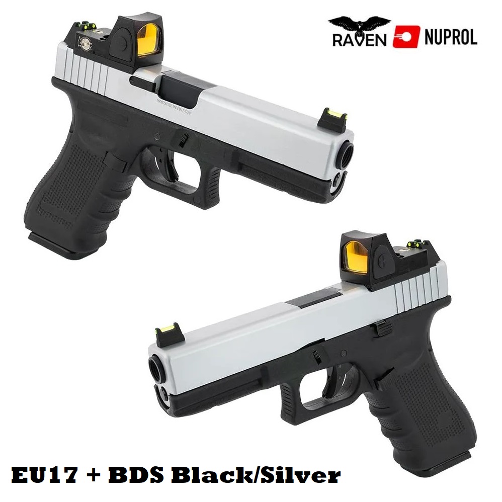 Nuprol Raven EU17 with BDS Black/Silver scarrellante (RGP-01-06-BDS )
