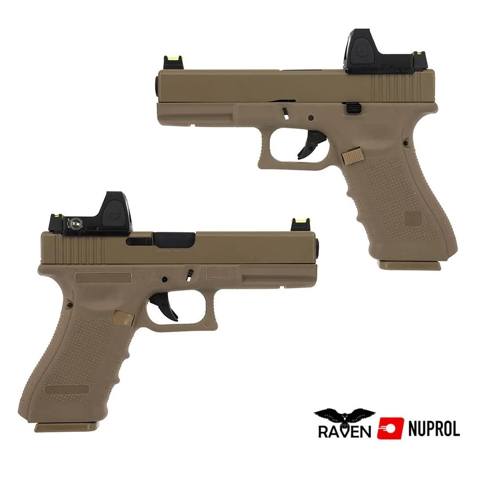 NUPROL RAVEN EU7 COMPLETE TAN + BDS -SCARRELLANTE (RGP-01-15-BDS) - immagine 2