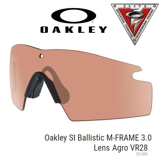 Oakley Lente SI Ballistic M-Frame 3.0 AGRO VR28 modello Strike 53-085