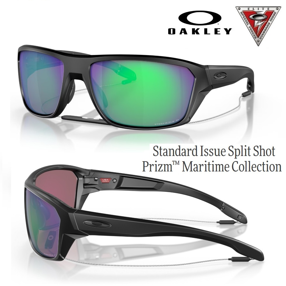 Oakley SI SPLIT SHOT Prizm™ Maritime Polarized - matte black frame ( 000941611)