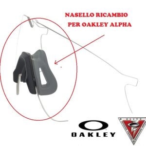 OAKLEY SI M-FRAME ALPHA NOSE PIECE REPLACEMENT - Nasello ricambio ( 29728)