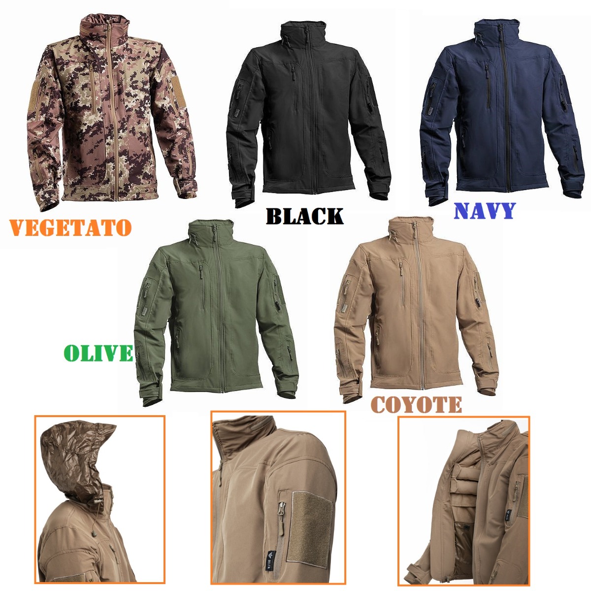OPENLAND Light Softshell Jacket"DELTA" (OPT-4257)
