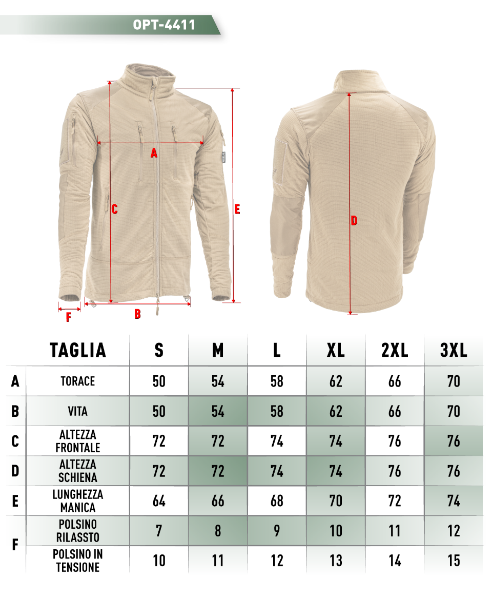 OPENLAND SIERRA GRID FLEECE JACKET (OPT-4411) - Image 4