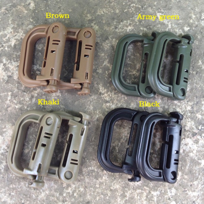 EDC MOLLE Carabiner - plastica - immagine 2