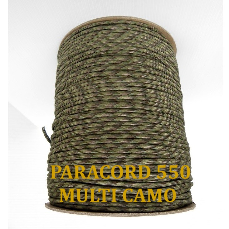 Paracord 550 Multi Camo