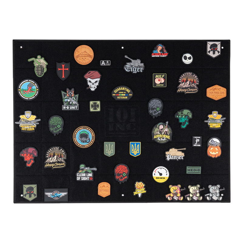 101 INC PATCH WALL LARGE BLACK 100 x 75 cm