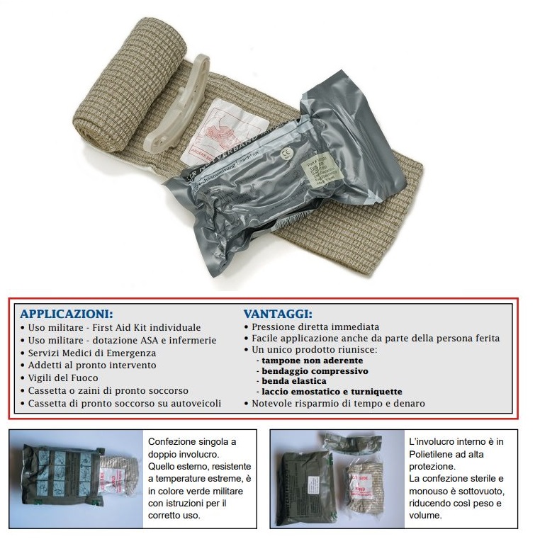 Persys Medical BENDA EMERGENZA- Altezza 15 cm