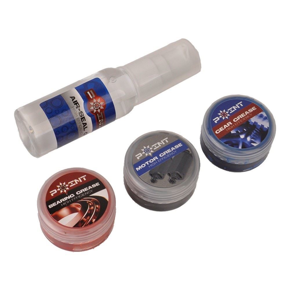 POINT KIT LUBRIFICANTI PER GEARBOX , GRUPPO ARIA, INGRANAGGI,BOCCOLE, MOTORE (FB07003)
