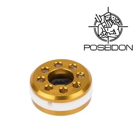 Poseidon PI-008 Ice Breaker Piston Head for TM / KJW GBB Pistols (Type: Golden 13,5mm)