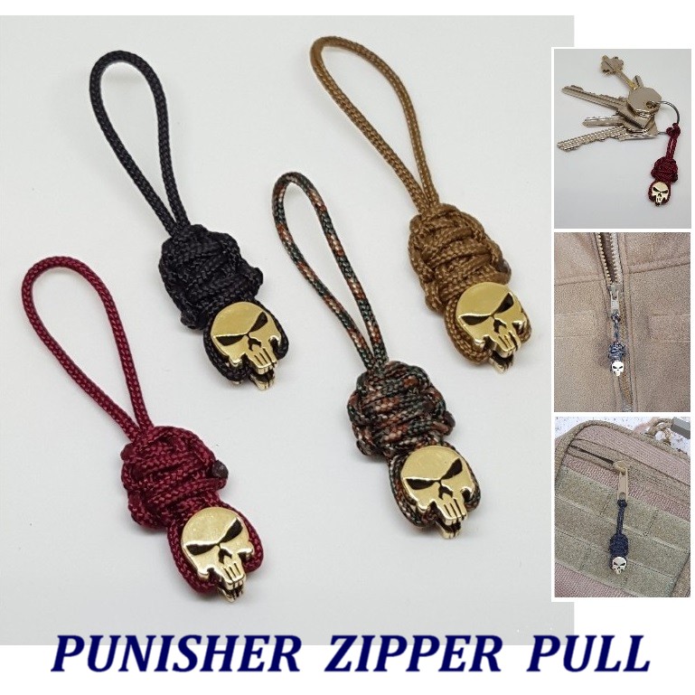 Punisher Zipper Pull