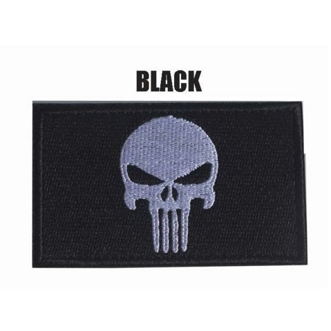 PUNISHER patch black