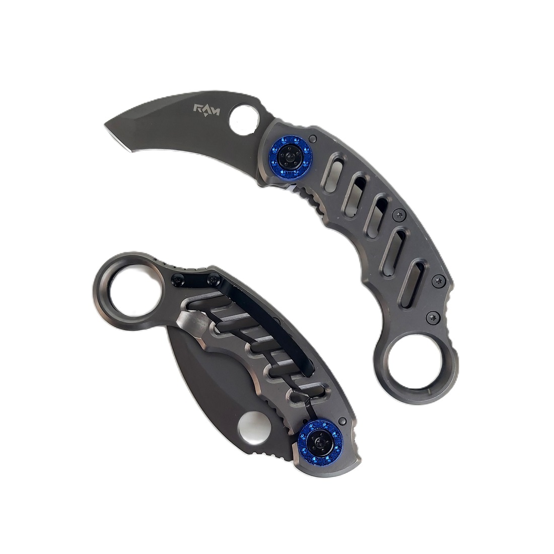 RAM KARAMBIT BLUE Folding Knife (R40112)