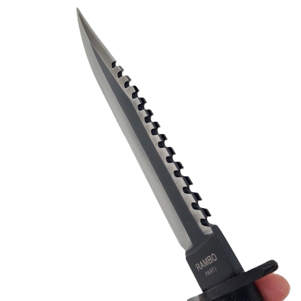 RAMBO I - First Blood Fixed Knife Black ( RM-H1) - Image 4