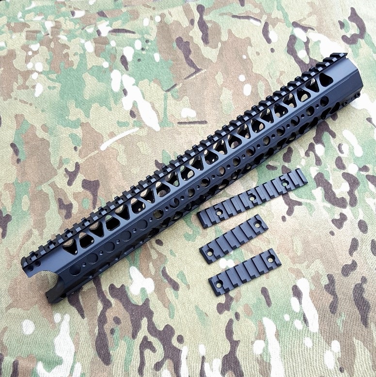 M4 RAS Long Style Black - alluminio nero
