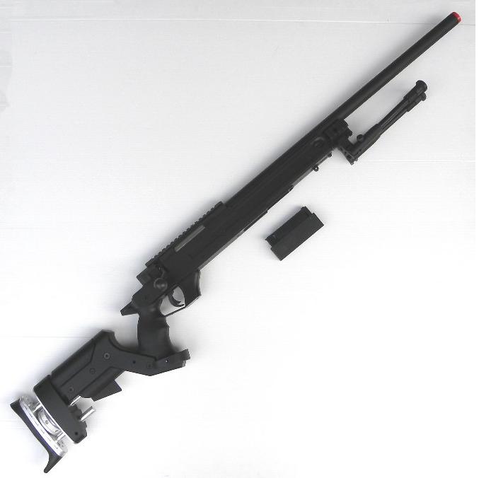Well Carabina MB05 con bipiede - nera a molla