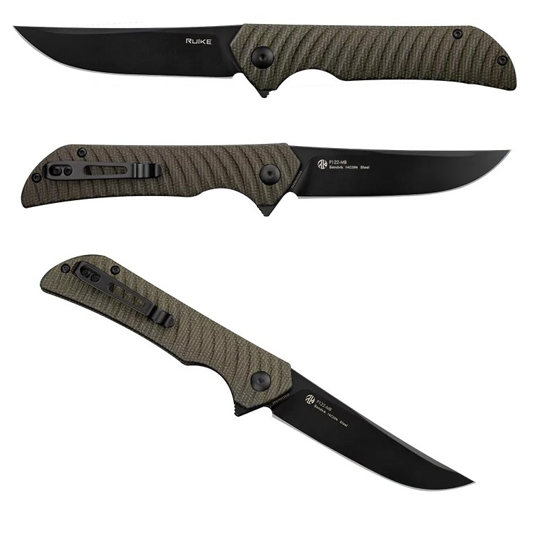 Ruike D122-MB Foldable Knife Grey - Image 3