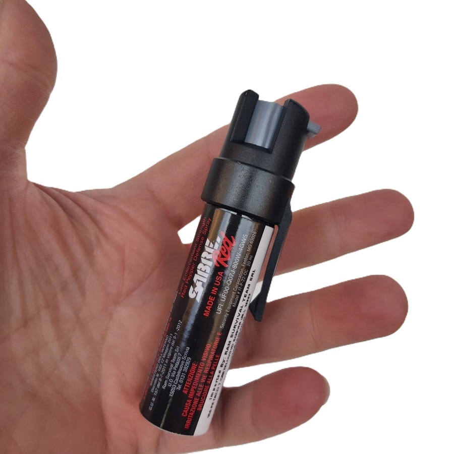 SABRE Pepper Spray - Spray Auto-Difesa Tascabile con Clip ( IT-P-22-OC) - Image 2