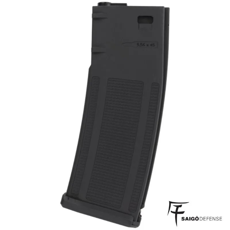 SAGO DEFENCE M4 BLACK MID CAP 130 BB (SGA0038) caricatore monofilare in polimero