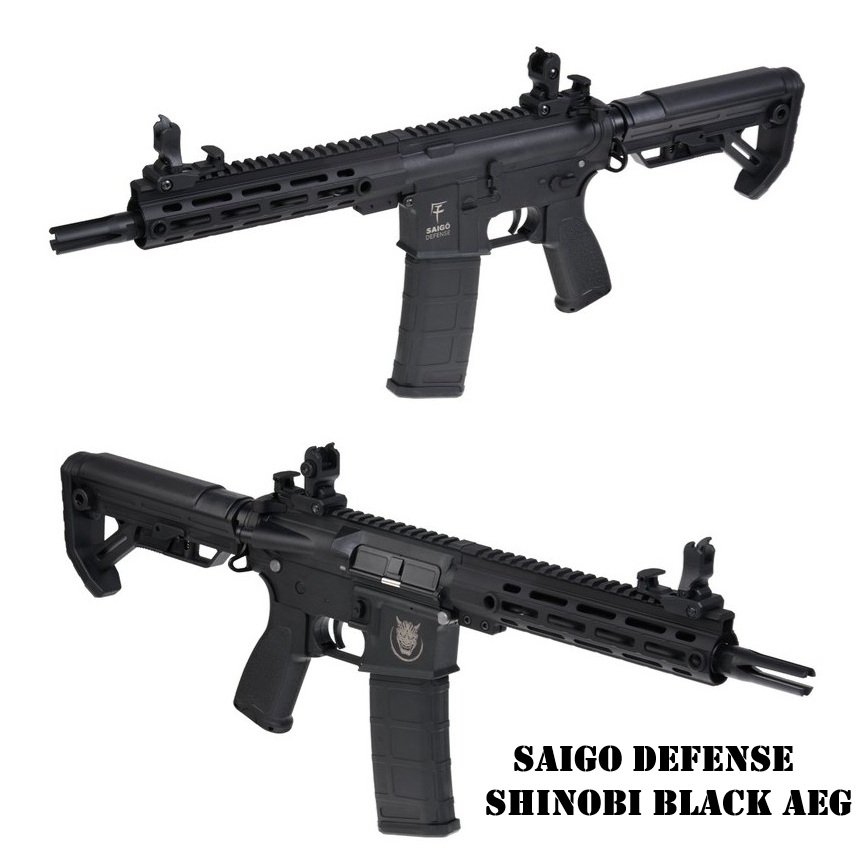 Saigo Defense Shinobi black- M4 Tattico ( SGM4003B)