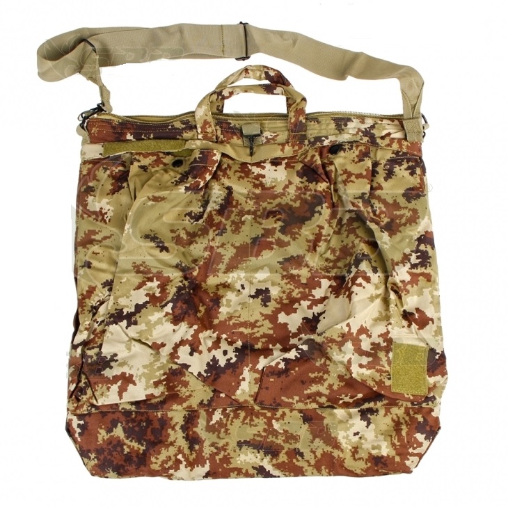 Borsa porta casco con tracolla vegetato - immagine 2