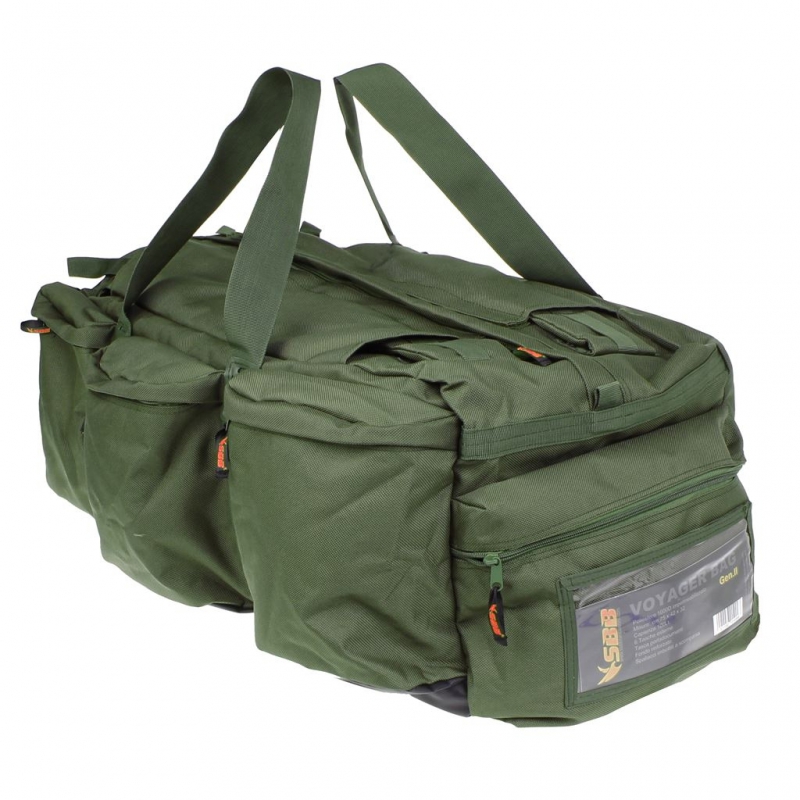SBB Borsone Voyager Gen.II Spalleggiabile - 100 LT - Verde Oliva
