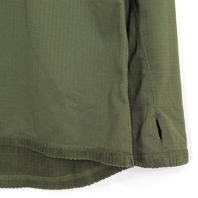 SBB Base II Zip · Maglia Termica Pile Grid Verde OD · Zip 36 cm · Foro Pollice - immagine 2