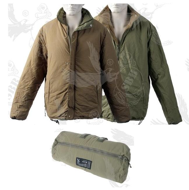 SBB Lite Jacket reversibilecoyote tan/verde oliva