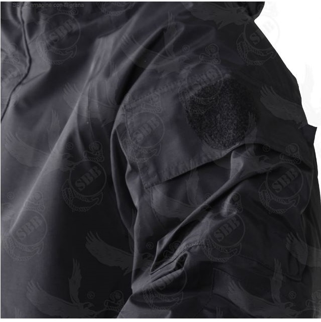 SBB Parka Impermeabile Traspirante Gen.II - nero o woodland - immagine 10