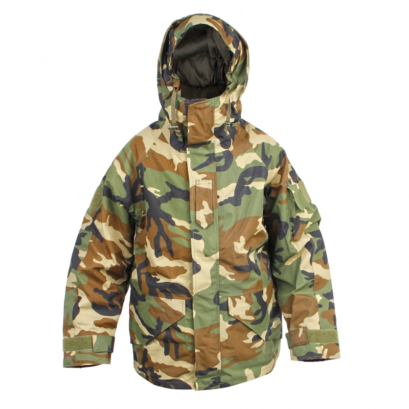 SBB Parka Impermeabile Traspirante Gen.II - nero o woodland - immagine 3