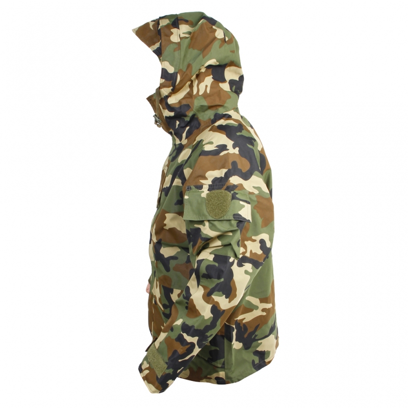 SBB Parka Impermeabile Traspirante Gen.II - nero o woodland - immagine 4