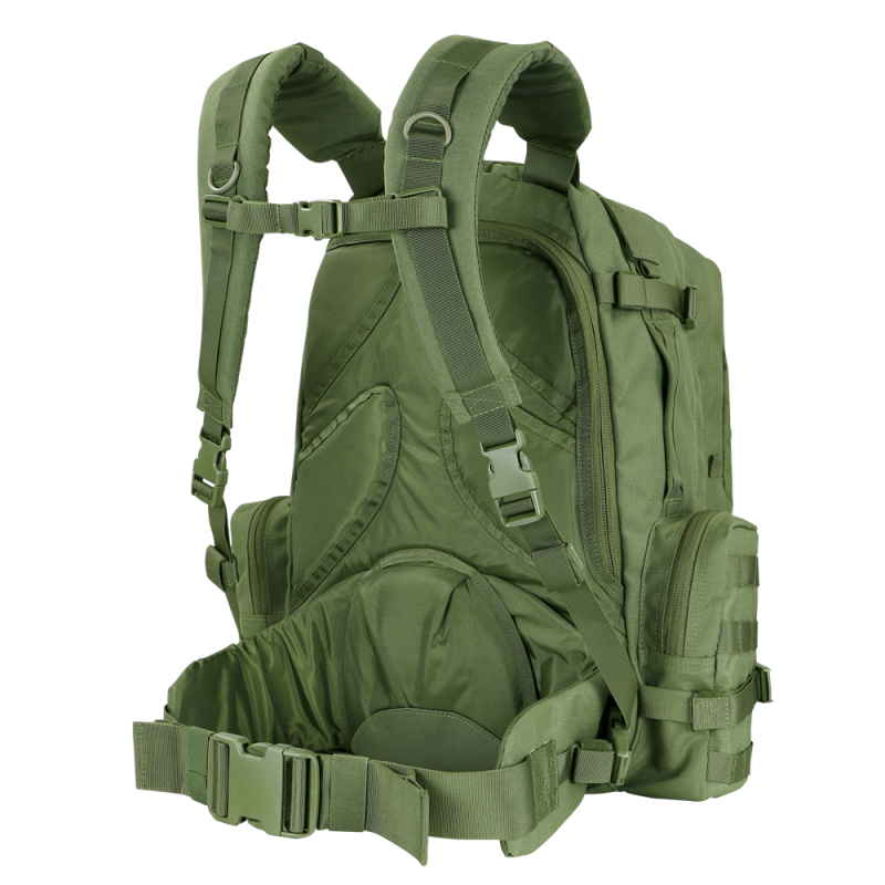 SBB by Condor 3‑Day Assault Pack Black · Zaino Tattico 67L · MOLLE · 1000D - immagine 2