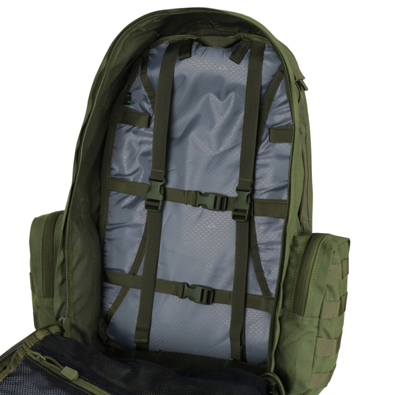 SBB by Condor 3‑Day Assault Pack Black · Zaino Tattico 67L · MOLLE · 1000D - immagine 3