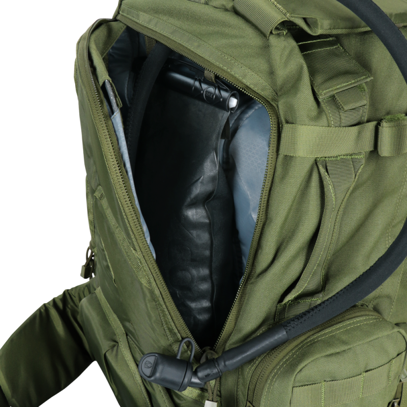 SBB by Condor 3‑Day Assault Pack Black · Zaino Tattico 67L · MOLLE · 1000D - immagine 4