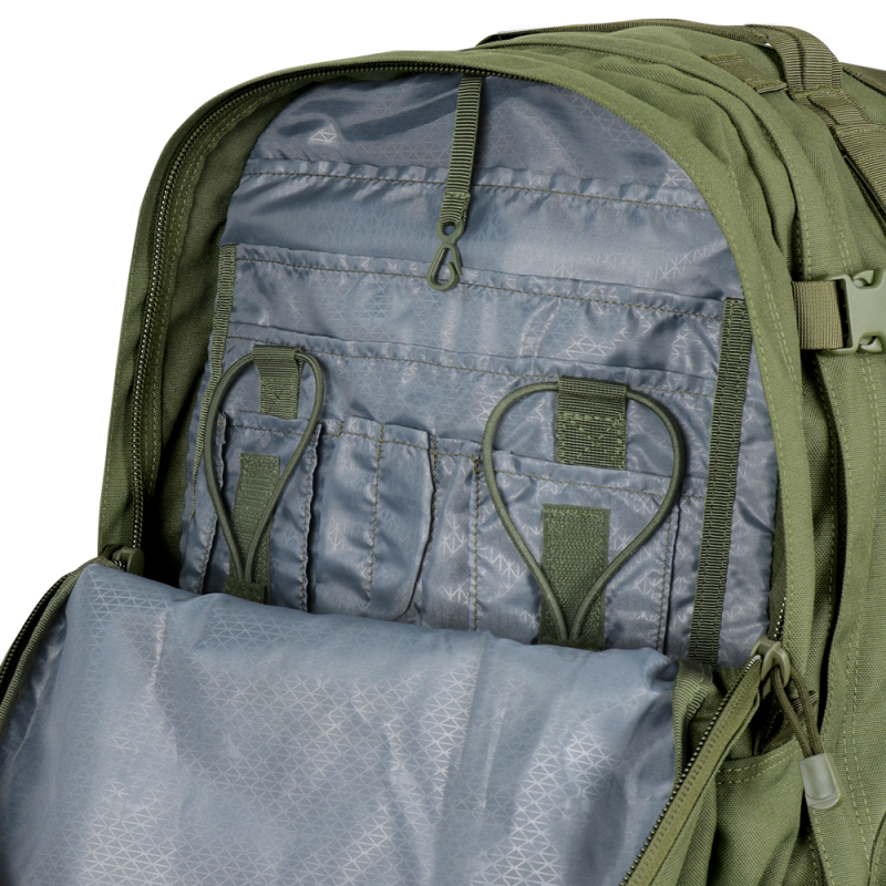 SBB by Condor 3‑Day Assault Pack Black · Zaino Tattico 67L · MOLLE · 1000D - immagine 5