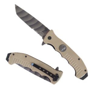 SCH Desert Death Pocket Knife - camo blade