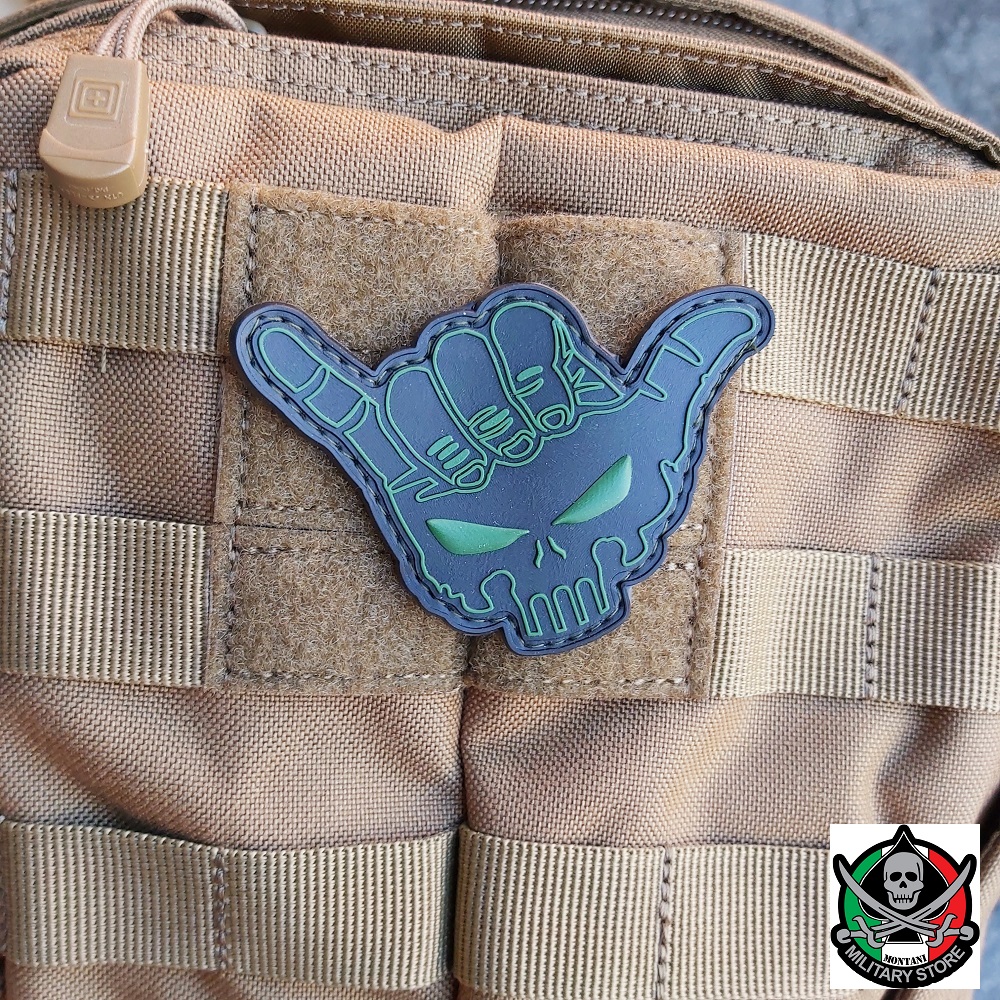 Hang Loose Punisher PVC patch - immagine 2