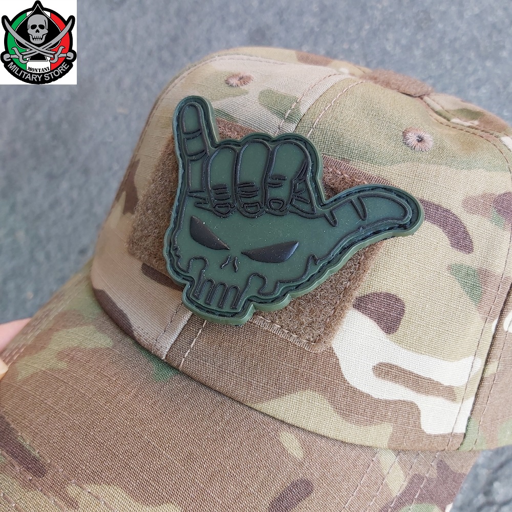 Hang Loose Punisher PVC patch - immagine 3