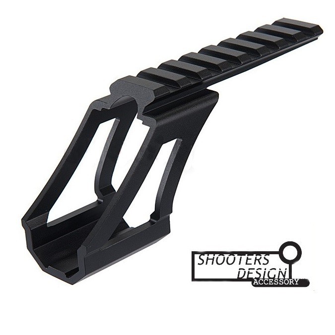 Shooters Design Low Scope Mount Base for Hi-Capa 5.1 (Type A, Black)
