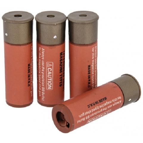 Airsoft Cartucce per Shotgun - confezione da 4  pezzi - 14 round